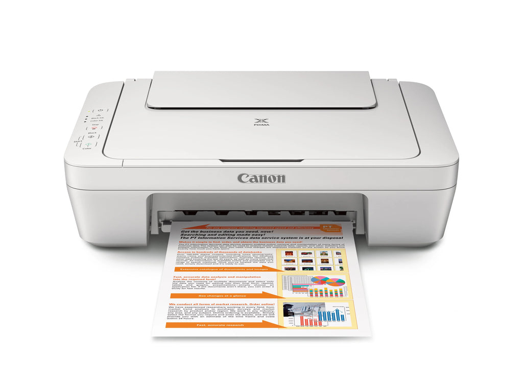 White Wired All-in-One Color Inkjet Printer W426670