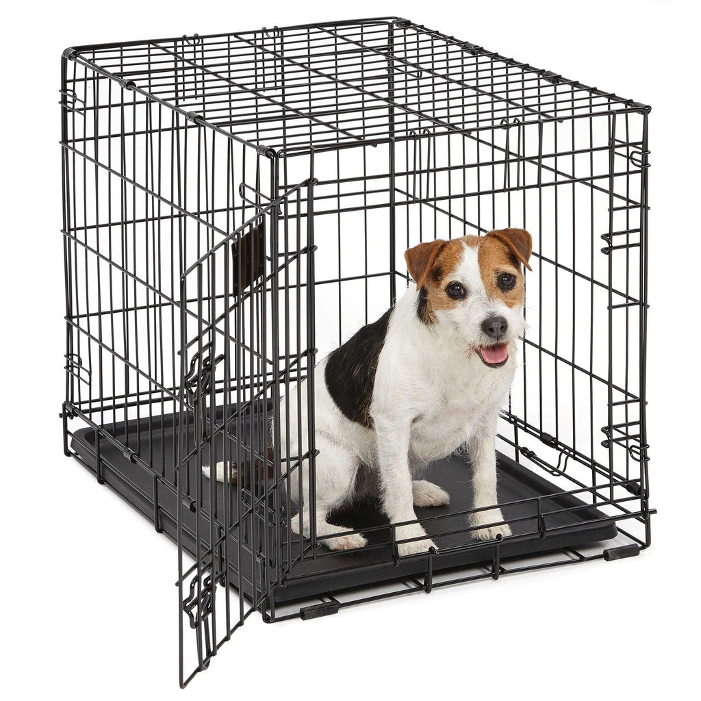 Black Single Door Dog Crate F215292