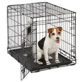 Black Single Door Dog Crate F215292