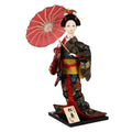 Japanese Kimono Figurine Asian Dolls Ornament Oriental Statue Collectible Figure Antique Vintage Sculpture V260