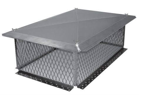 17x22x29x22 Stainless Multi-Flue Knock Down Cap T406948