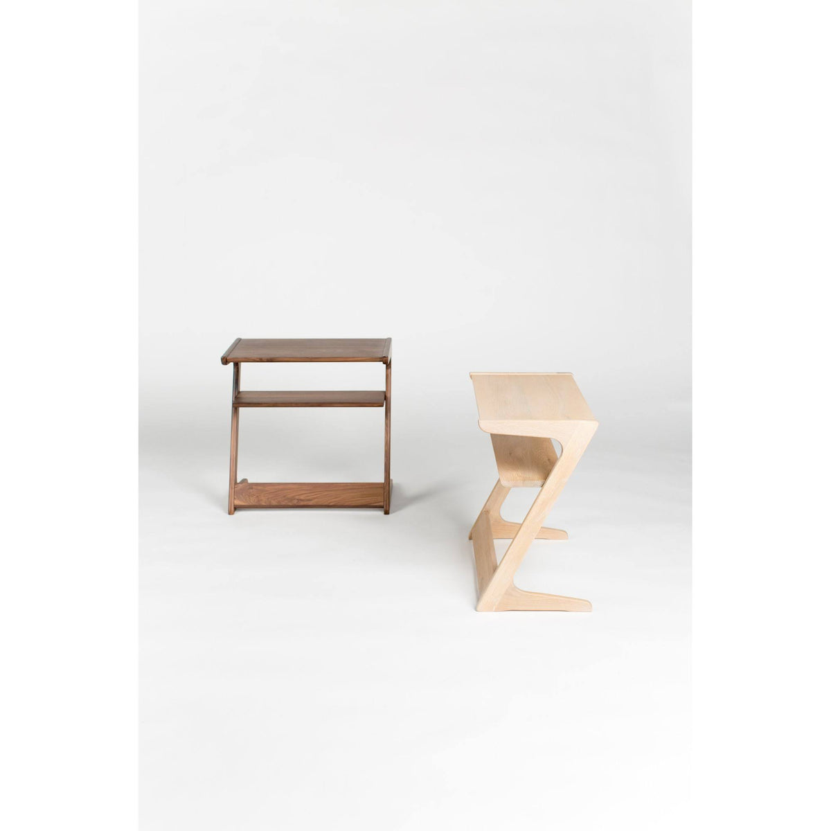 White Oak Accent Table J8858