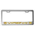 License Plate Frame CF Yellow H63437