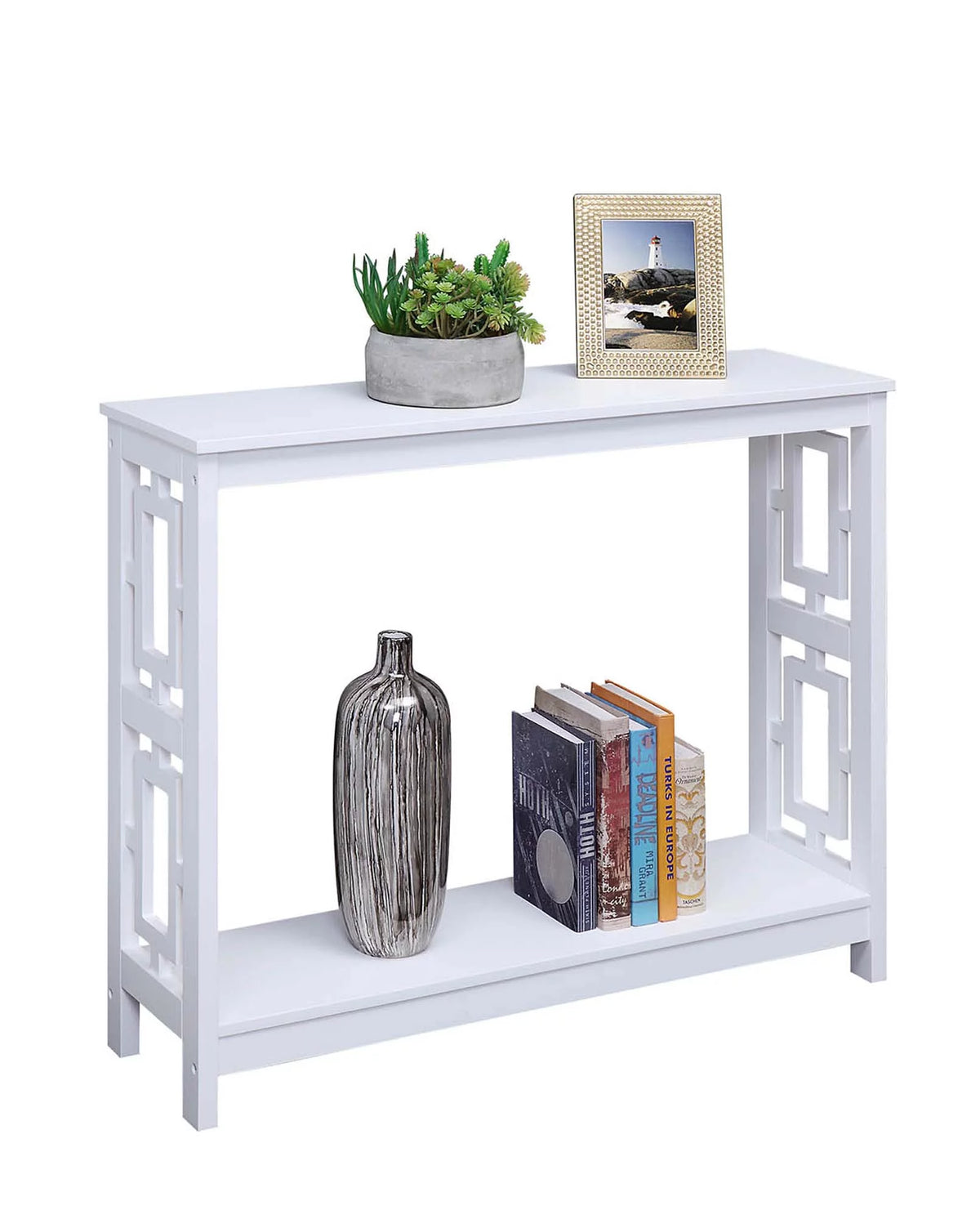 White Console Table O511114