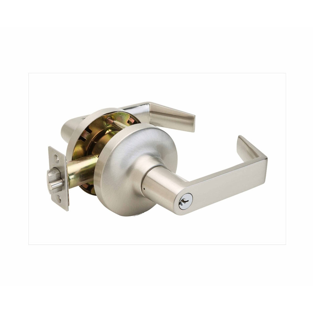 Satin Stainless Cylindrical Entry Door Lever R83689
