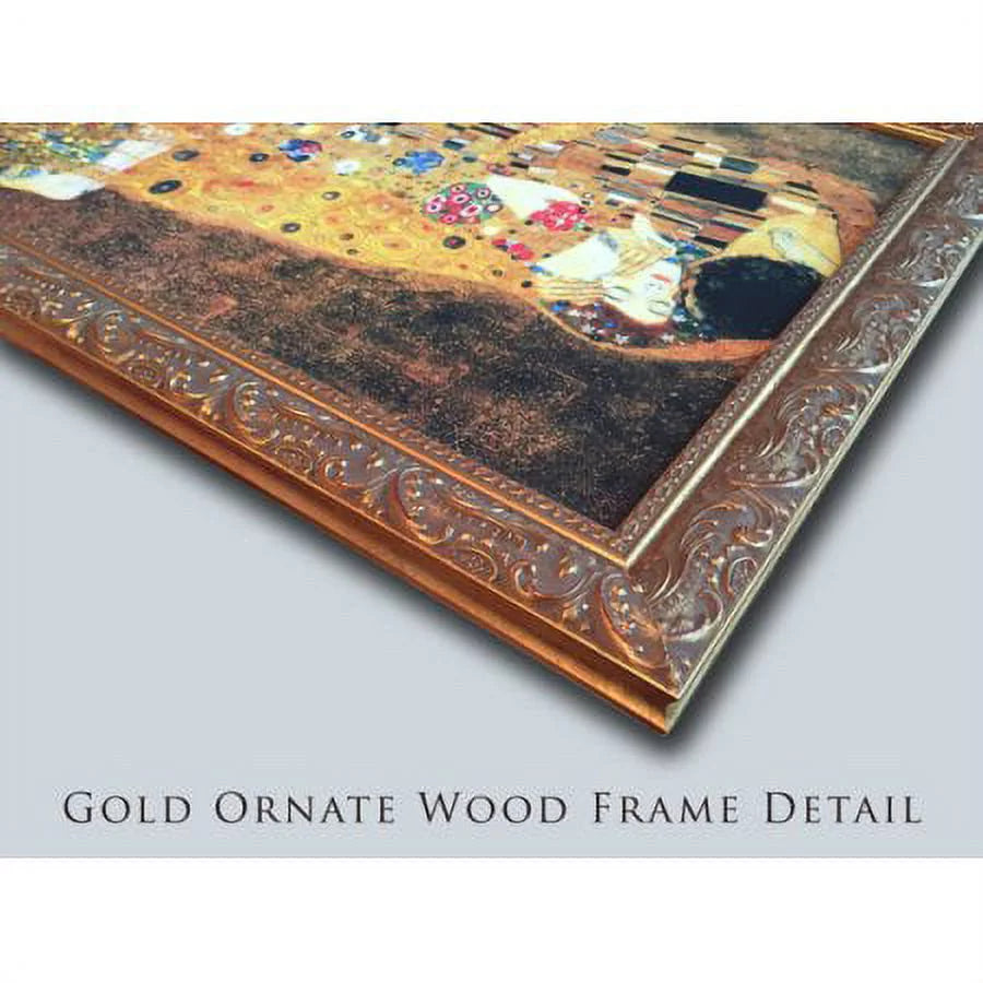 Gold Ornate Wood Framed Art Print E93085