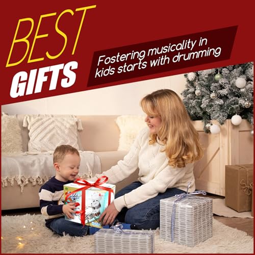 Kids Drum Set with Stool D6897