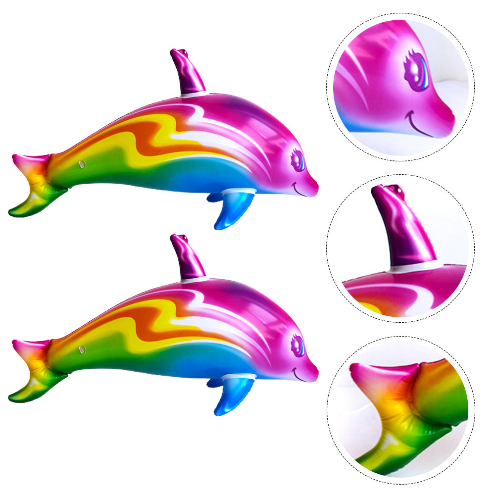 2pcs Inflatable Dolphin Toys K9479
