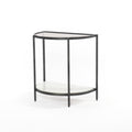 Grey Smoked Glass End Table O5086