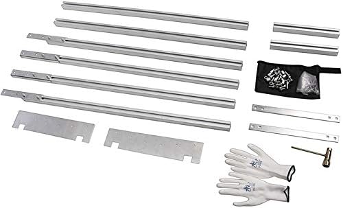 9-Ft Rail Mill Guide System with 3 Crossbar Kits L168001