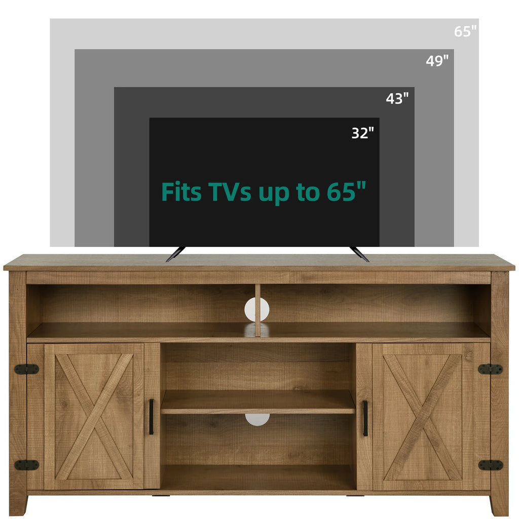 Farmhouse TV Stand for 65 Inch TV W591