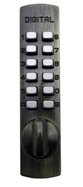 Mechanical Keyless Cabinet Cam Lock - Antique Brass Y685874