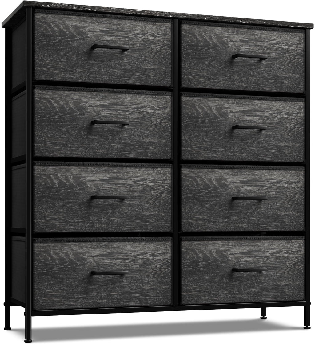 8 Drawer Faux Wood Storage Dresser A2523