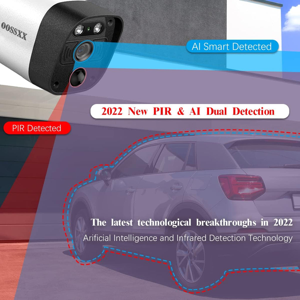 4K 8.0 Megapixel 130° Ultra Wide-Angle 2-Way Audio PoE Outdoor Security Camera C3490