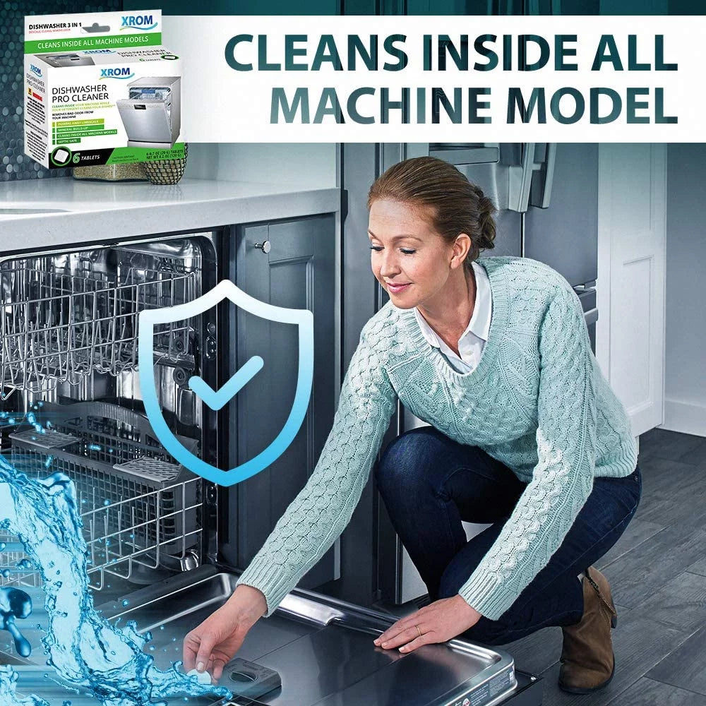 Dishwasher Cleaner and Descaler, 6 Treatments P6436