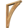Rough Sawn Western Red Cedar Bracket with Offset Brace Z213
