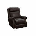 Leather Big & Tall Power Recliner K478