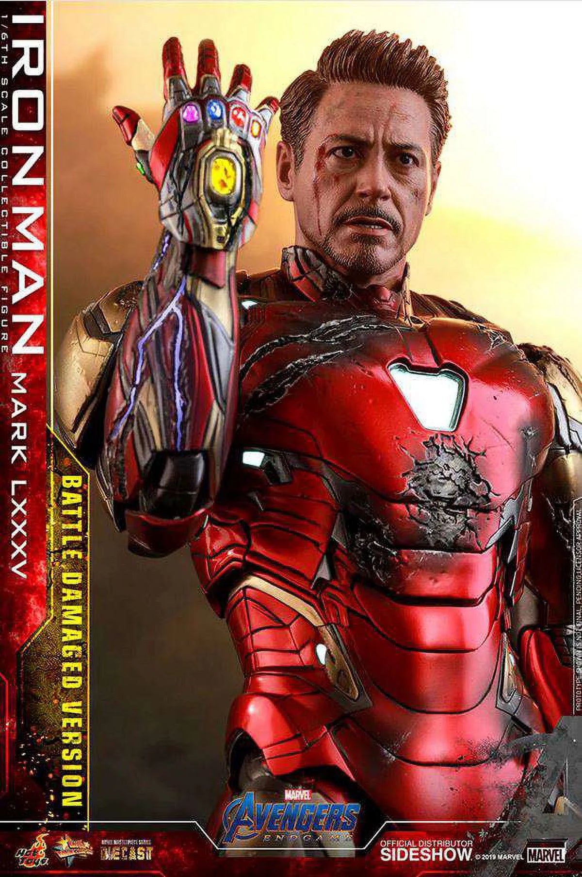 Iron Man Mark LXXXV Battle Damaged Collectible Figure P275